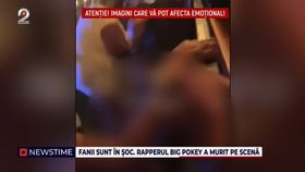 Fanii sunt în șoc. Rapperul Big Rockey a murit pe scenă
